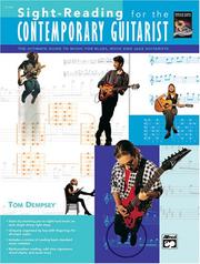 Cover of: Sight-Reading for the Contemporary Guitarist