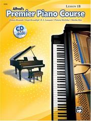 Cover of: Premier Piano Course Lesson 1b