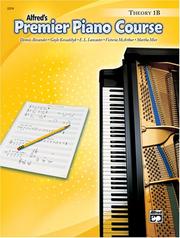 Cover of: Premier Piano Course Theory 1b by E. L. Lancaster