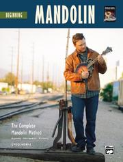 Cover of: Beginning Mandolin by Greg Horne, Greg Horne