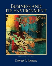 Cover of: Business and its environment