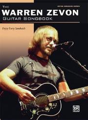 Cover of: The Warren Zevon Guitar Songbook (Guitar Songbook Edition) (Guitar Songbooks) by Warren Zevon