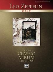 Cover of: Led Zeppelin IV (Alfred's Classic Album Editions)