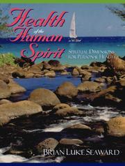 Cover of: Health of the Human Spirit: Spiritual Dimensions for Personal Health