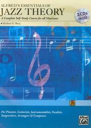 Cover of: Alfred's Essentials of Jazz Theory Complete Self Study Course: A Complete Self Study Course for All Musicians