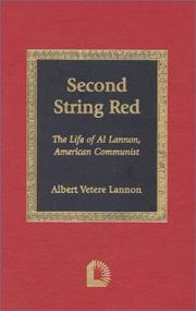 Second string red by Albert Vetere Lannon