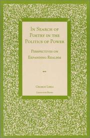 Cover of: In search of poetry in the politics of power by George Liska