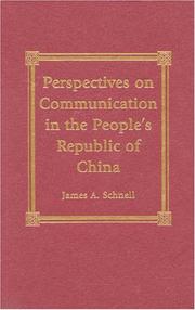 Cover of: Perspectives on Communication in the People