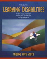 Cover of: Learning disabilities by Corinne Roth Smith
