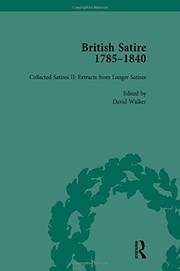 Cover of: British Satire, 1785-1840, Volume 2 by Strachan, John, Jones, Steven E.