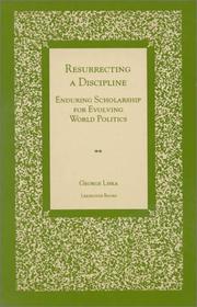 Cover of: Resurrecting a discipline by George Liska