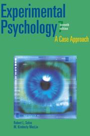 Cover of: Experimental Psychology | Robert L. Solso