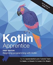 Cover of: Kotlin Apprentice: Beginning Programming with Kotlin