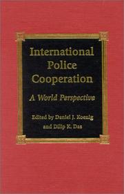 Cover of: International Police Cooperation