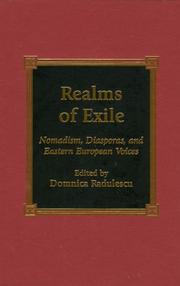 Cover of: Realms of exile by edited by Domnica Radulescu.