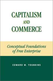 Cover of: Capitalism and Commerce by Edward W. Younkins