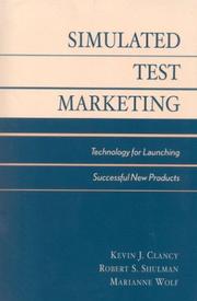 Cover of: Simulated Test Marketing