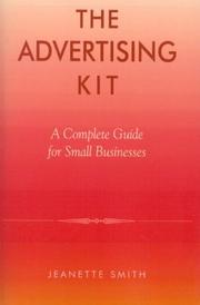 Cover of: The Advertising Kit by Jeanette Smith