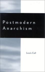 Cover of: Postmodern Anarchism