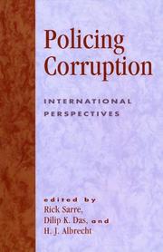 Cover of: Policing Corruption by H. J. Albrecht