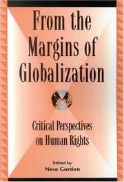 Cover of: From the Margins of Globalization by Neve Gordon