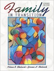 Cover of: Family in Transition (11th Edition)