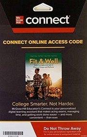 Cover of: Connect Access Card for Fit & Well: Core Concepts and Labs in Physical Fitness and Wellness