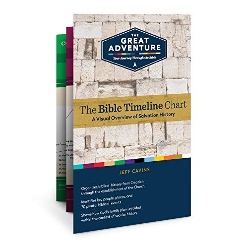 The Great Adventure Bible Timeline Chart Mar 24 2020 Edition Open