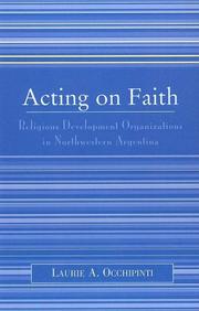 Acting on faith by Laurie A. Occhipinti