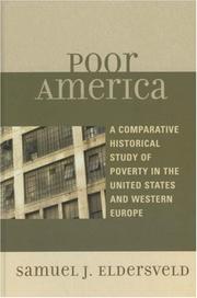 Cover of: Poor America | Samuel Eldersveld
