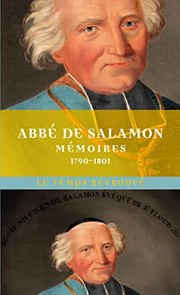 Cover of: Mémoires: Mémoires de l'internonce à Paris pendant la Révolution, 1790-1801
