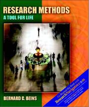 Cover of: Research methods