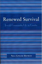 Cover of: Renewed Survival by Nila Ginger Hofman, Nila Ginger Hofman