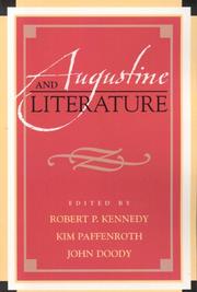 Cover of: Augustine and literature by edited by Robert P. Kennedy, Kim Paffenroth, and John Doody.