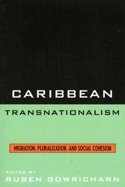 Cover of: Caribbean transnationalism by Ruben S. Gowricharn