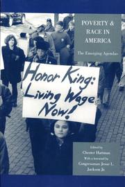 Cover of: Poverty & Race in America: The Emerging Agendas