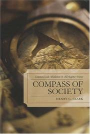 Cover of: Compass of Society: Commerce and Absolutism in Old-Regime France