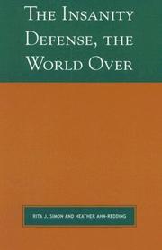 Cover of: The Insanity Defense, The World Over (Global Perspectives on Social Issues)