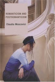 Cover of: Romanticism and Postromanticism | Claudia Moscovici