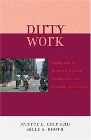 Cover of: Dirty Work: Immigrant Workers in Domestic Service, Prostitution, and Agriculture in Sicily
