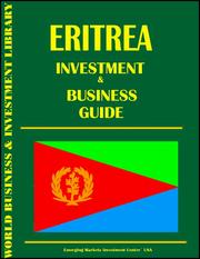 Cover of: Eritrea Investment & Business Guide | Emerging Markets Investment Center