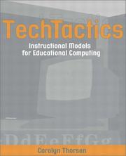 Cover of: TechTactics by Carolyn Thorsen