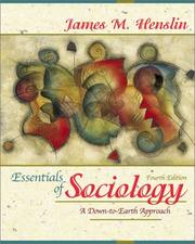 Cover of: Essentials of Sociology by James M. Henslin, James M. Henslin