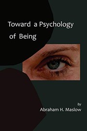Cover of: Toward a Psychology of Being-Reprint of 1962 Edition First Edition