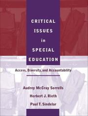 Cover of: Critical Issues in Special Education: Access, Diversity, and Accountability