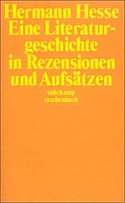 Cover of: Eine Literaturgeschichte in Rezensionen und Aufsätzen
