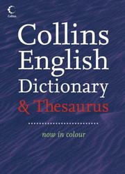Cover of: Collins Dictionary and Thesaurus (Doctionary/Thesaurus)