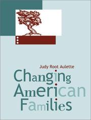 Cover of: Changing American families