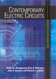 Cover of: Contemporary electric circuits: insights and analysis