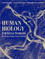 Cover of: Human Biology for Social Workers